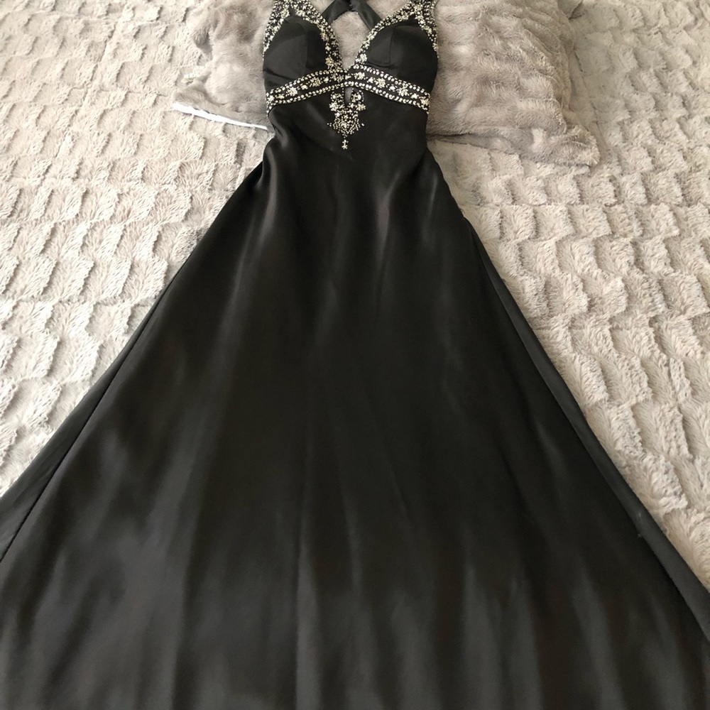 Open-back Evening Gown